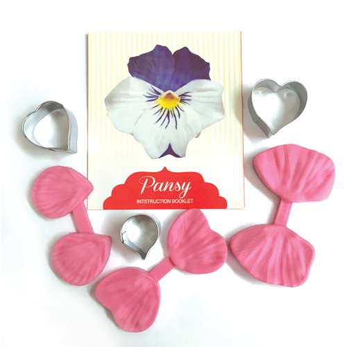 Pansy Cutter and Veiner Set - Click Image to Close